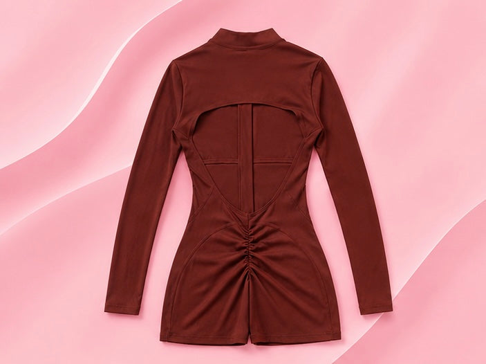 Women brown jumpsuit