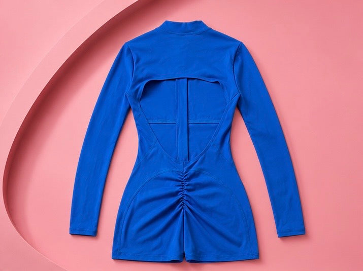 Women jumpsuit blue
